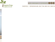 Tablet Screenshot of inspire-yoga.com
